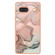 Google Pixel 7a Electroplating Marble Dual-side IMD Phone Case - Rose Gold 015