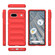 Google Pixel 7a Magic Shield TPU + Flannel Phone Case - Wine Red