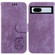 Google Pixel 7a Little Tiger Embossed Leather Phone Case - Purple
