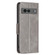 Google Pixel 7a Lambskin Texture Pure Color Leather Phone Case - Grey