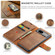 Google Pixel 7a DG.MING Crazy Horse Texture Detachable Magnetic Leather Phone Case - Brown