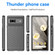 Google Pixel 7a Thunderbolt Shockproof TPU Phone Case - Black