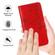 Google Pixel 7a Embossed Butterfly Flip Leather Phone Case - Red