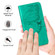 Google Pixel 7a Embossed Butterfly Flip Leather Phone Case - Green