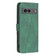 Google Pixel 7a Magnetic Buckle Rhombus Texture Leather Phone Case - Green