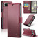 Google Pixel 7a CaseMe 023 Butterfly Buckle Litchi Texture RFID Anti-theft Leather Phone Case - Wine Red