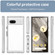 Google Pixel 7a Colorful Series Acrylic + TPU Phone Case - Transparent