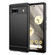 Google Pixel 7a Brushed Texture Carbon Fiber TPU Phone Case - Black