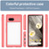 Google Pixel 7a Colorful Series Acrylic + TPU Phone Case - Red