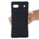 Google Pixel 7a Pure Color Liquid Silicone Shockproof Phone Case - Black