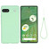 Google Pixel 7a Pure Color Liquid Silicone Shockproof Phone Case - Green