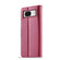 Google Pixel 7a LC.IMEEKE Calf Texture Horizontal Flip Leather Phone Case - Red