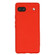 Google Pixel 7a Pure Color Liquid Silicone Shockproof Phone Case - Red