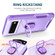 Google Pixel 6 3 in 1 Ring Holder PC + TPU Phone Case - Purple Google Pixel 6 3 in 1 Ring Holder PC + TPU Phone Case - Purple