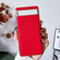 Google Pixel 6 Genuine Leather Luolai Series Nano Electroplating Phone Case - Red