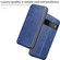 Google Pixel 6 Integrated Voltage Retro Texture Magnetic Leather Case with Card Slot & Holder - Brwon