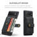 Google Pixel 6 JEEHOOD RFID Blocking Anti-Theft Wallet Phone Case - Black