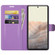 Google Pixel 6 Litchi Texture Horizontal Flip Protective Case with Holder & Card Slots & Wallet - Purple