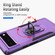Google Pixel 6 Pioneer Armor Heavy Duty PC + TPU Holder Phone Case - Purple + Black