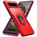 Google Pixel 6 Pioneer Armor Heavy Duty PC + TPU Holder Phone Case - Red
