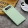 Google Pixel 6 Pure Color Liquid Silicone Shockproof Full Coverage Case - Green