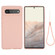 Google Pixel 6 Pure Color Liquid Silicone Shockproof Full Coverage Case - Pink