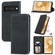 Google Pixel 6 Retro Skin Feel Business Magnetic Horizontal Flip Leather Case With Holder & Card Slots & Wallet & Photo Frame - Black