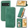 Google Pixel 6 Retro Skin Feel Business Magnetic Horizontal Flip Leather Case With Holder & Card Slots & Wallet & Photo Frame - Green