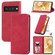 Google Pixel 6 Retro Skin Feel Business Magnetic Horizontal Flip Leather Case With Holder & Card Slots & Wallet & Photo Frame - Red