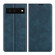 Google Pixel 6 Retro-skin Business Magnetic Suction Leather Case with Holder & Card Slots & Wallet - Dark Blue