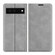 Google Pixel 6 Retro-skin Business Magnetic Suction Leather Case with Holder & Card Slots & Wallet - Grey