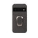 Google Pixel 6 Ring Holder Litchi Texture Genuine Leather Phone Case - Black