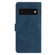 Google Pixel 6 Seven Butterflies Embossed Leather Phone Case - Blue