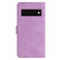 Google Pixel 6 Seven Butterflies Embossed Leather Phone Case - Purple