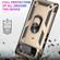 Google Pixel 6 Shockproof TPU + PC Protective Case with 360 Degree Rotating Holder - Gold