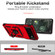 Google Pixel 6 Sliding Camshield Holder Phone Case - Red