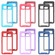 Google Pixel 6 Starry Sky Solid Color Series Shockproof PC + TPU Case - Red Google Pixel 6 Starry Sky Solid Color Series Shockproof PC + TPU Case - Red