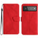 Google Pixel 6 Stitching Embossed Leather Phone Case - Red