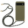 Google Pixel 6 Wheat Straw Material + TPU Protective Case with Lanyard - Army Green