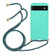 Google Pixel 6 Wheat Straw Material + TPU Protective Case with Lanyard - Green