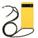 Google Pixel 6 Wheat Straw Material + TPU Protective Case with Lanyard - Yellow