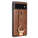 Google Pixel 6 Wristband Leather Back Phone Case - Brown