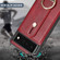 Google Pixel 6 Wristband Leather Back Phone Case - Red