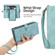 Google Pixel 6 Zipper Wallet Detachable MagSafe Leather Phone Case - Blue