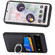 Google  Pixel 6 Pro Carbon Fiber Card Wallet Ring Holder Phone Case - Black