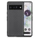Google Pixel 6 Pro Carbon Fiber Texture Leather Back Cover Phone Case - Black