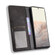Google Pixel 6 Pro Magnetic Buckle Retro Crazy Horse Texture Horizontal Flip Leather Case with Holder & Card Slots & Photo Frame - Black