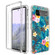 Google Pixel 6 Pro PC+TPU Transparent Painted Phone Case - Banana Leaf