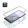 Google Pixel 6 Pro PC+TPU Transparent Painted Phone Case - Banana Leaf