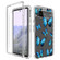 Google Pixel 6 Pro PC+TPU Transparent Painted Phone Case - Blue Butterflies